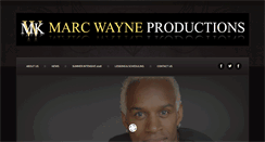 Desktop Screenshot of marcwayne.com